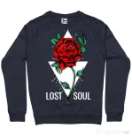Bluza ADLER barbat Lost soul Denim inchis