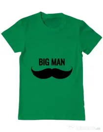 Tricou ADLER barbat Big man Verde mediu