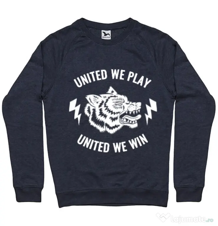 Bluza ADLER barbat United we play Denim inchis