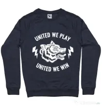 Bluza ADLER barbat United we play Denim inchis