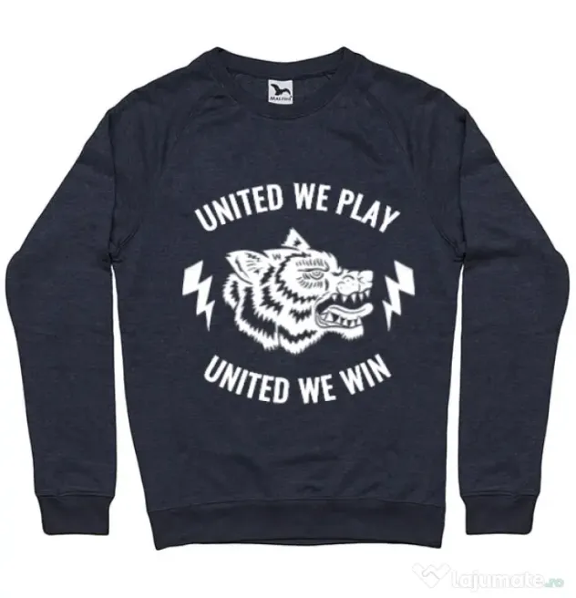 Bluza ADLER barbat United we play Denim inchis