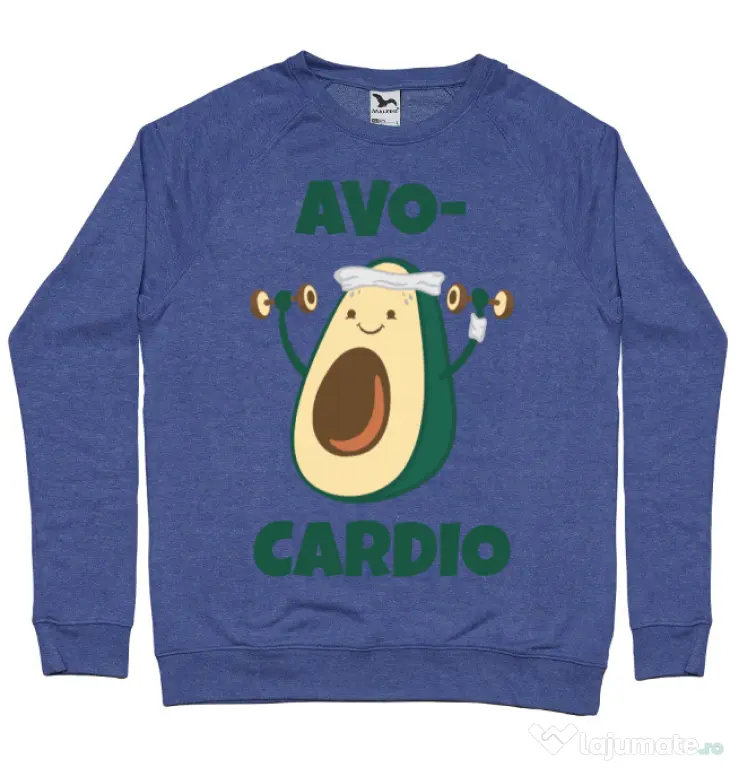 Bluza ADLER barbat Avo-cardio Albastru melanj