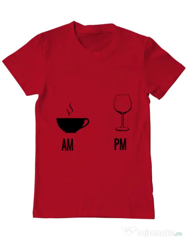Tricou ADLER barbat My days Rosu