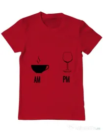 Tricou ADLER barbat My days Rosu