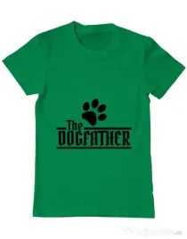 Tricou ADLER barbat The dogfather Verde mediu