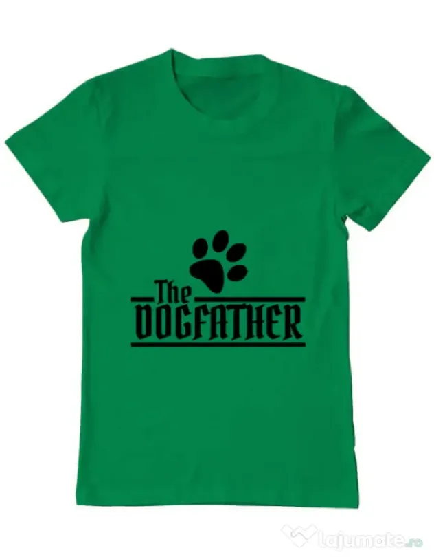 Tricou ADLER barbat The dogfather Verde mediu