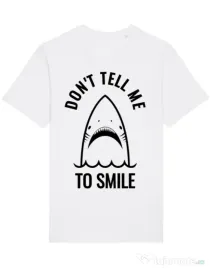 Tricou STANLEY STELLA barbat Sad shark Alb