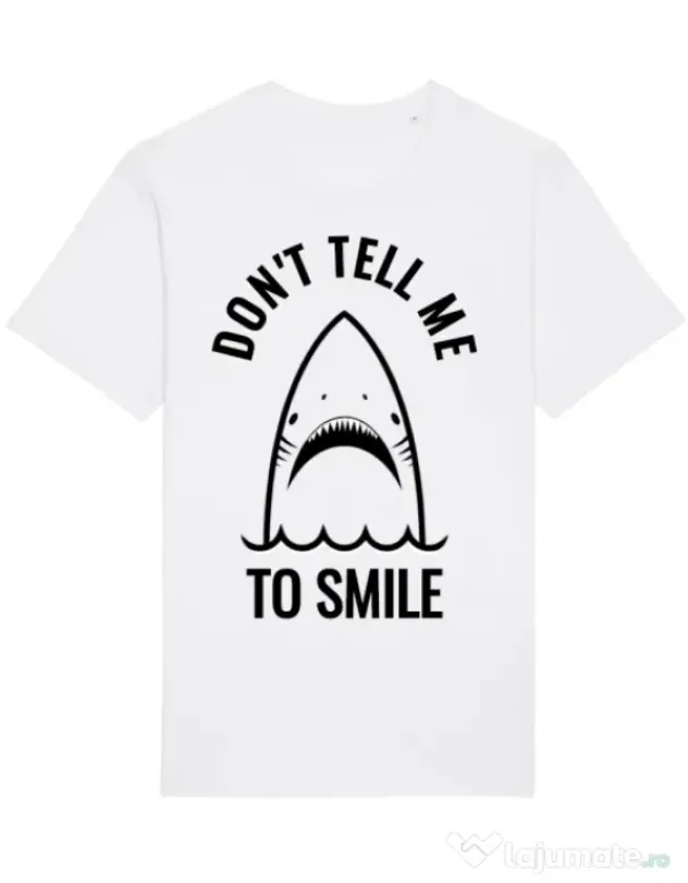 Tricou STANLEY STELLA barbat Sad shark Alb
