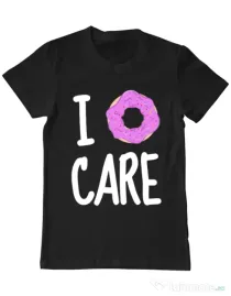 Tricou ADLER barbat I donut care Negru