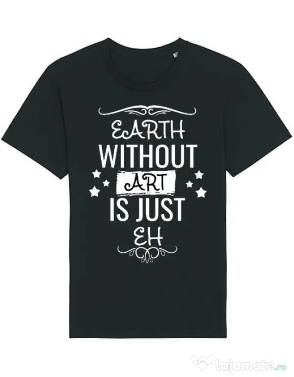 Tricou STANLEY STELLA barbat Earth without art Negru