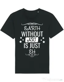 Tricou STANLEY STELLA barbat Earth without art Negru
