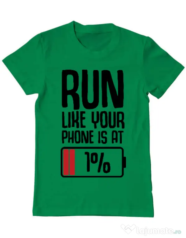 Tricou ADLER barbat Run Verde mediu