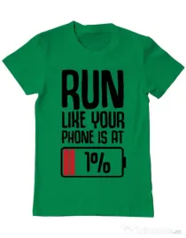 Tricou ADLER barbat Run Verde mediu