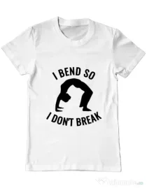 Tricou ADLER barbat I bend Alb