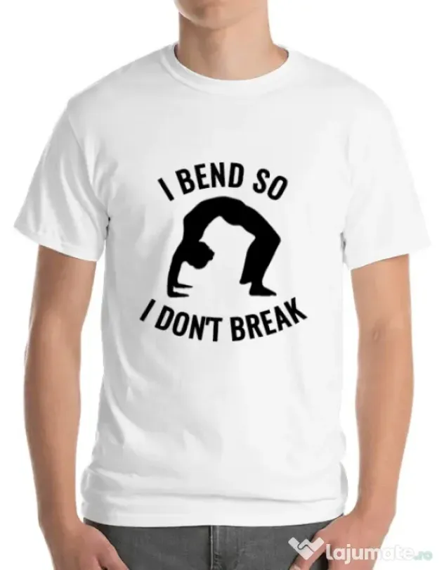 Tricou ADLER barbat I bend Alb