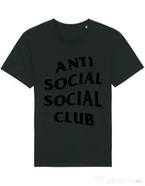 Tricou STANLEY STELLA barbat Anti social Club Negru