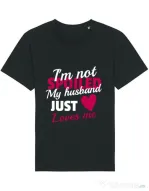 Tricou STANLEY STELLA barbat I’m not spoiled Negru