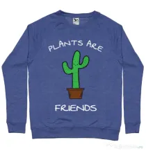 Bluza ADLER barbat Plants are friends Albastru melanj
