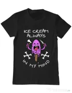 Tricou ADLER barbat Always in my mind Negru