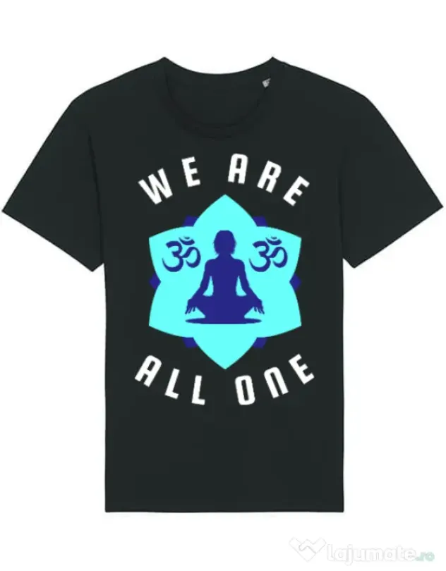 Tricou STANLEY STELLA barbat We are all one Negru