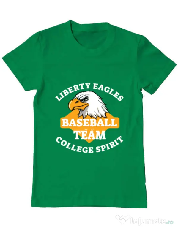 Tricou ADLER barbat Liberty eagles Verde mediu