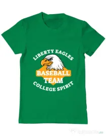 Tricou ADLER barbat Liberty eagles Verde mediu