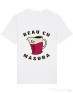 Tricou STANLEY STELLA barbat Beau cu masura Alb