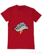 Tricou ADLER barbat Dark and gloomy Rosu