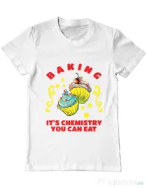 Tricou ADLER barbat Baking Alb