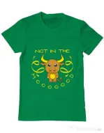Tricou ADLER barbat Not in the mood Verde mediu