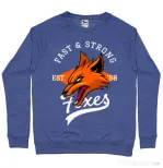 Bluza ADLER barbat Fast and strong Albastru melanj