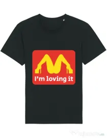 Tricou STANLEY STELLA barbat I'm loving it Negru