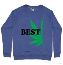 Bluza ADLER barbat Best buds 1 Albastru melanj