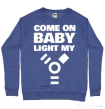Bluza ADLER barbat Come on baby Albastru melanj