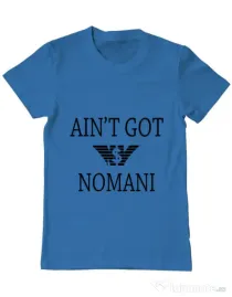 Tricou ADLER barbat Ain t got nomani Albastru azuriu