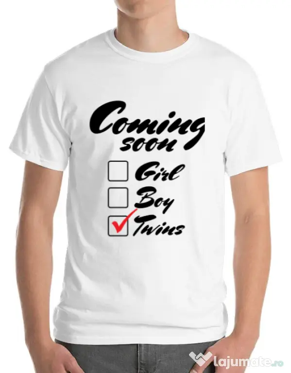Tricou ADLER barbat Coming soon 2 Alb