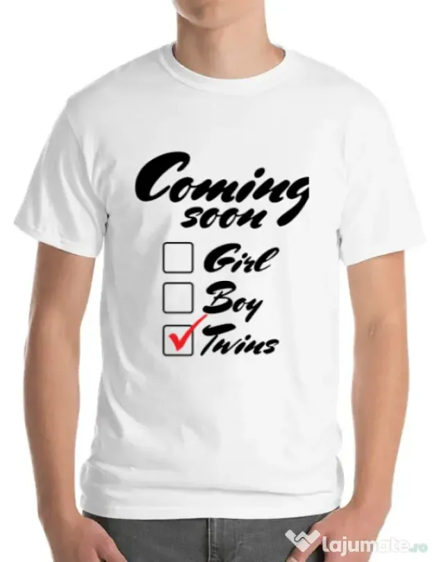 Tricou ADLER barbat Coming soon 2 Alb