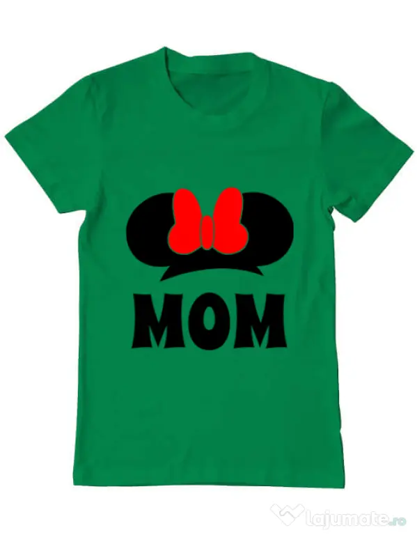 Tricou ADLER barbat Mouse mom Verde mediu