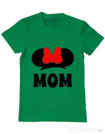 Tricou ADLER barbat Mouse mom Verde mediu