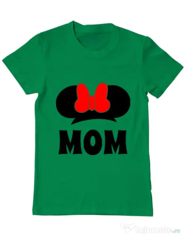 Tricou ADLER barbat Mouse mom Verde mediu