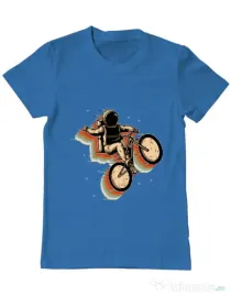 Tricou ADLER barbat Cycling space Albastru azuriu