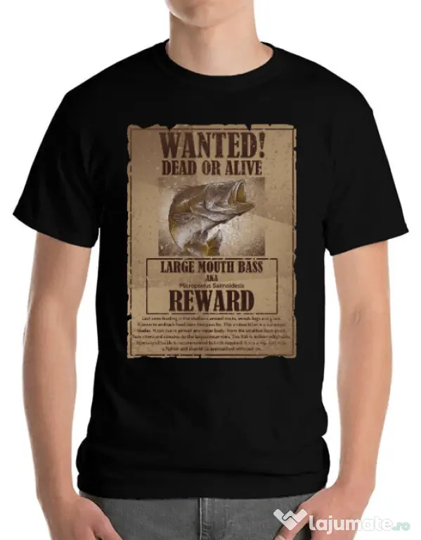 Tricou ADLER barbat Dead or alive Negru