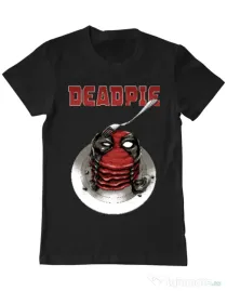 Tricou ADLER barbat Deadpie Negru
