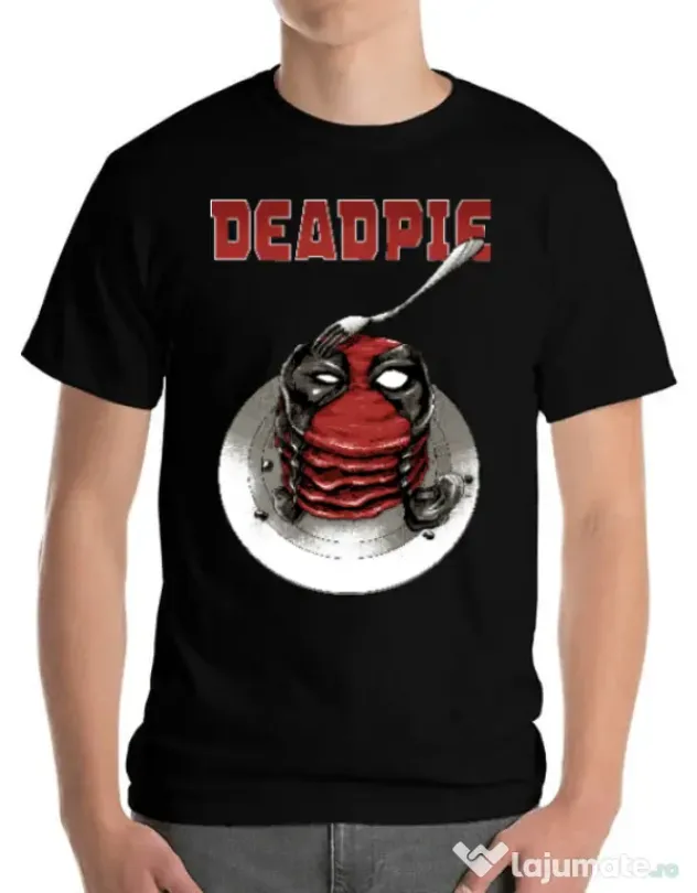 Tricou ADLER barbat Deadpie Negru