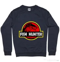 Bluza ADLER barbat Fish hunter Denim inchis