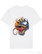 Tricou STANLEY STELLA barbat Halloween Venom Alb