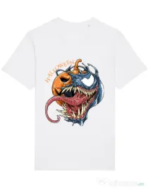 Tricou STANLEY STELLA barbat Halloween Venom Alb