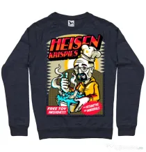 Bluza ADLER barbat Heisen krispies Denim inchis