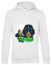 Hoodie barbat cu gluga Shape of water Alb