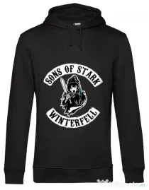 Hoodie barbat cu gluga Sons of stark Negru